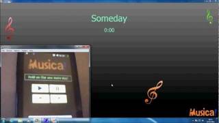 Musica! - MP3 player software controlled by a smartphone