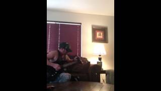 Guitar beer bottle slide