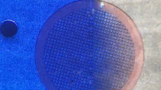 TEM grid on OpenDrop Electrowetting Device