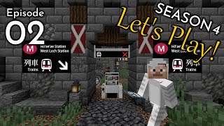 A Crazy Castle and Wild Announcements - Minecraft Transit Railway Let's Play S4E2