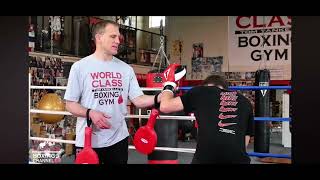 Raising your lead hand with a body level drop is a great way to set up the right hand over the top