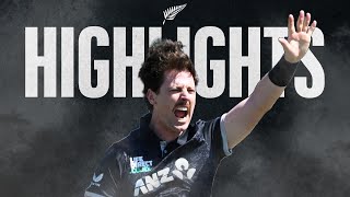 Matt Henry Magic And Chapman Runs | Highlights And Interviews | New Zealand v West Indies 3rd ODI