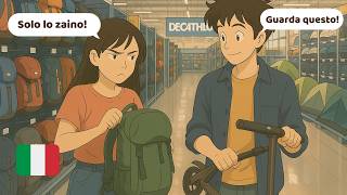 Italian Conversation Practice | 10 Short Dialogues for Everyday Situations with subtitles