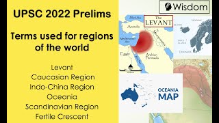UPSC 2022 Set A Question 26. On Levant #upsc #upscaspirants #upscexam