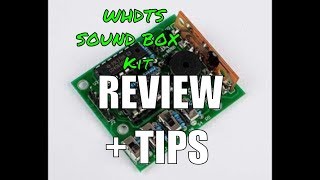 RF Retrolab: first time Drew solders + WHDTS Sound Box DIY kit hacked!