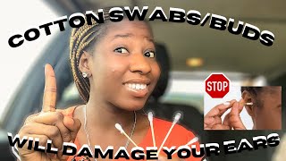 YOU'VE BEEN CLEANING YOUR EARS WRONGLY! WATCH THIS. #howtocleanyourear #cottonswab #cottonbud #qtip