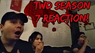 LIVE REACTION! | THE WALKING DEAD SEASON 7 PREMIER | NEGAN KILL REACTION VIDEO | SPOILER