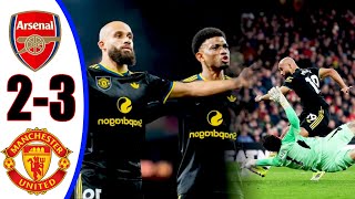 Arsenal vs Manchester United Premiere League-2026 | Goals Updates | Mbeumo brings Red Devils level🔥🤣