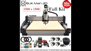 Newest 1515 WorkBee CNC Router Machine Full Kit