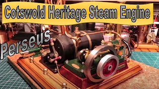 Cotswold Heritage Model Steam or Toy Steam Engine Perseus running on live steam