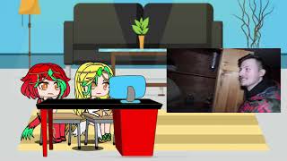 Pyra and Mythra reacts to we found this inside a locked room at a haunted Airbnb