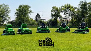 Mean Green Mowers Full Lineup Demo! Best Electric Mowers 2023!