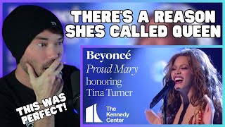 Metal Vocalist Reacts - Beyoncé - "Proud Mary" (Tina Turner Tribute)