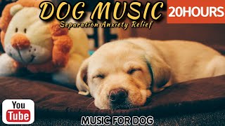 20 HOURS of Calming Dog Anti Separation anxiety Dog  Music🎵💖Deep Sleep🎵🐶Relaxation dog💖HealingMate