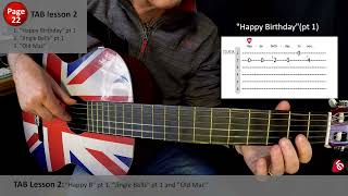 How to Play Guitar TAB: Lesson 2