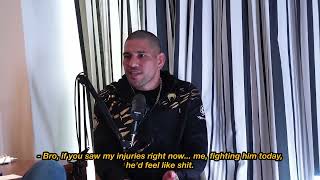 Alex Pereira on Magomed Ankalaev's rib injury Bro, if you saw my injuries right now...