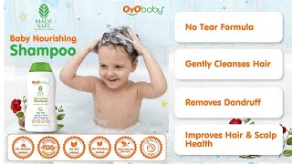 OYO BABY Tears Free Baby Shampoo for Newborn Babies