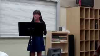 AC Stelle Middle School Director's Award Concert, Kate Saperstein, Finalist on Clarinet