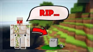 RIP Iron Golem... (bedwars mineman with WillWash8)