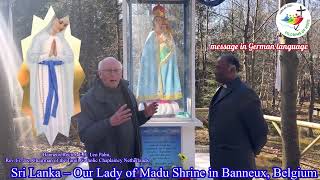 Message in German language -Jubilee Pilgrimage of Hope – Banneux Rector, E.H. Leo Palm,