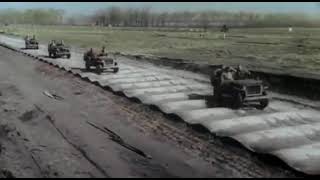 Americans testing jeeps during WW2