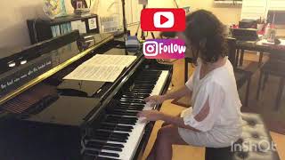 Relaxing piano vibes #playonplayon #pianopractice #learntoplaythepiano