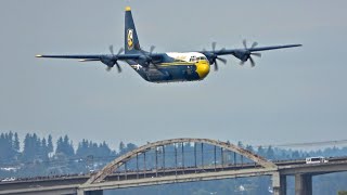 The Legendary Fat Albert Soars at Seafair! (Blue Angels C-130J)