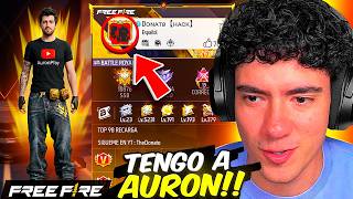 I GOT AURON PLAY'S PROFILE PICTURE IN FREE FIRE!! - TheDonato Live