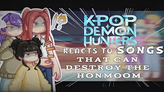 K-pop Demon Hunters react to songs that can destroy the honmoon 