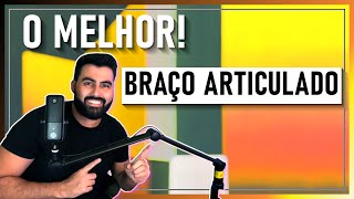 MELHOR SUPORTE | HASTE | BRAÇO ARTICULADO PARA MICROFONE- BLUE - HYPERX - BM 800 (UNBOXING E REVIEW)