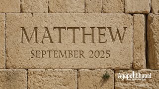 Matthew Chapter 1   The Beginning