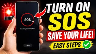 “Activate Emergency SOS on Your Phone NOW 🚨 It Can Save Your Life!”