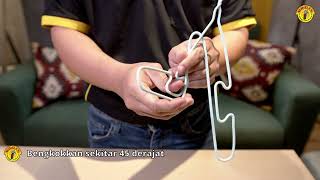 MR.DIY Lifehacks : Tips Mengisi Air di Ember Menggunakan Hanger Baju