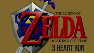 The legend of Zelda ocarina of time 64 3 heart run-part 2-Zelda lullaby