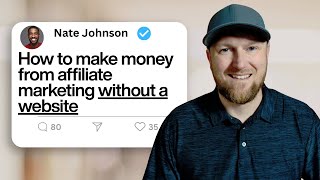 How to make money from affiliate marketing without a website