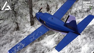 Emergency Crash Landing In The Mountains! -  GTA 5 Roleplay - ARP - 1390.