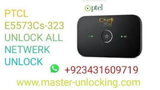 HOW TO UNLOCK PTCL E5573Cs-323 ALL NETWERK UNLOCK.   ! ORGNEL WEBUI