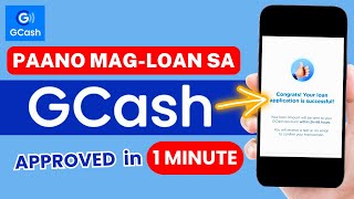 PAANO MAG LOAN SA GCASH / GLoan Tutorial / 1 Minute lang Approved agad