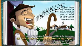 Learn Spanish/English: The Boy who Cried Wolf | Aprende Español/Inglés: El Pastorcito Mentiroso