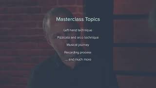 Renaud Garcia-Fons Master Class by Discover Double Bass