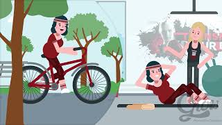 Health Fitness Program Animated Explainer Video