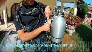 NON-DEDICATED SIDE MOUNT TANK SET UP