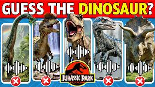 Jurassic World 🔥 Guess the Dinosaur Voice 🦖 | Can You Get All Right? Part 15