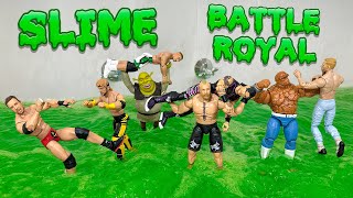 WWE Slime Bathtub Battle Royal Action Figure Match – Multiversal Championship