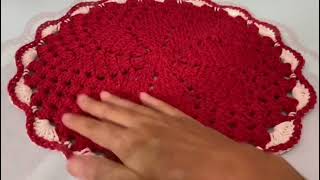 Crochet Stitches - Easy Placemat