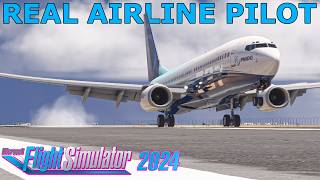 The Icing on the Cake? PMDG 737-800 in MSFS 2024: Preview with a Real Airline Pilot