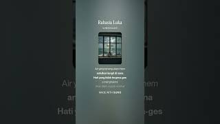 Rahasia Luka | Rafyesound