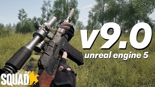 COMPLETE SQUAD V9.0 UPDATE OVERVIEW | Graphics Settings for UE5, New Weapons, Factions and MORE