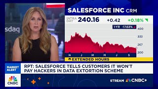 Salesforce tells customers it won't pay hackers in data extortion scheme: Report