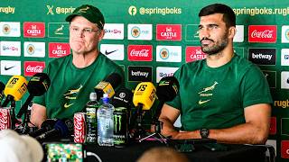 Rassie Erasmus and Damian De Allende | Springbok Team Announcement | 29 June 2026
